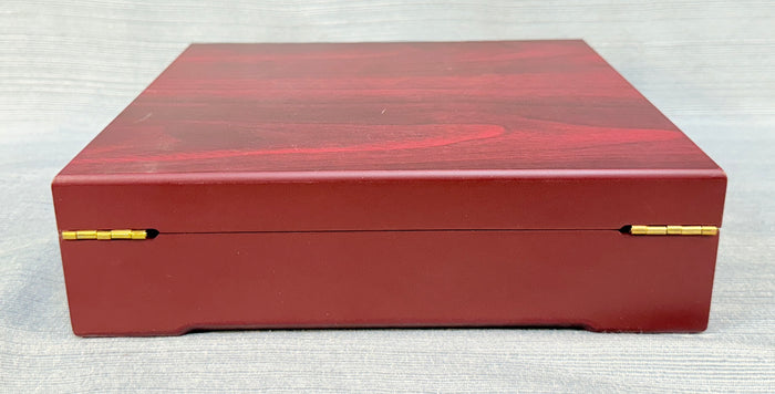 Connoisseur Corkscrew Deluxe Wood Box Set (missing foil cutter)