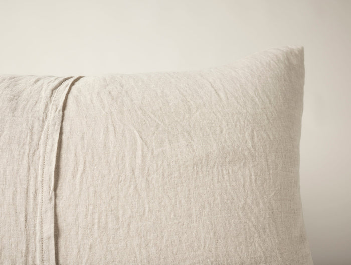 Coyuchi Cambria Embroidered Organic Linen Sham