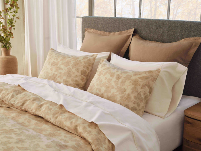 Coyuchi Camellia Organic Print Sham