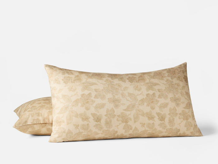 Coyuchi Camellia Organic Print Sham