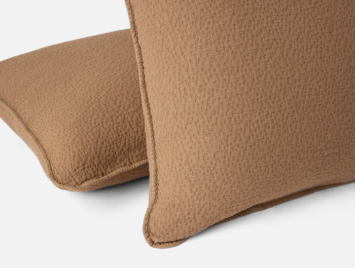 Coyuchi Cascade Organic Matelasse Sham