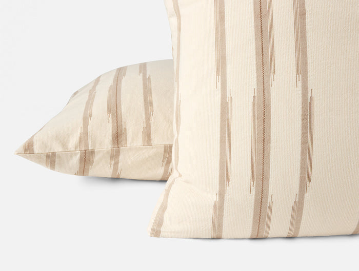 Coyuchi Cazadero Stripe Organic Sham