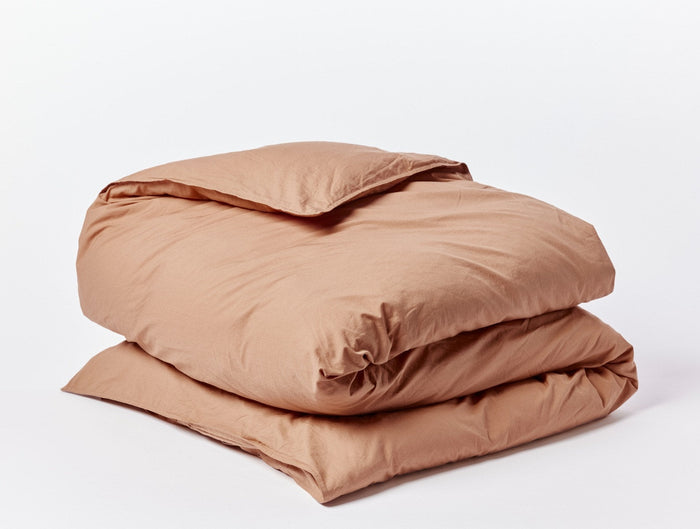 Coyuchi Organic Crinkled Percale™ Duvet Cover