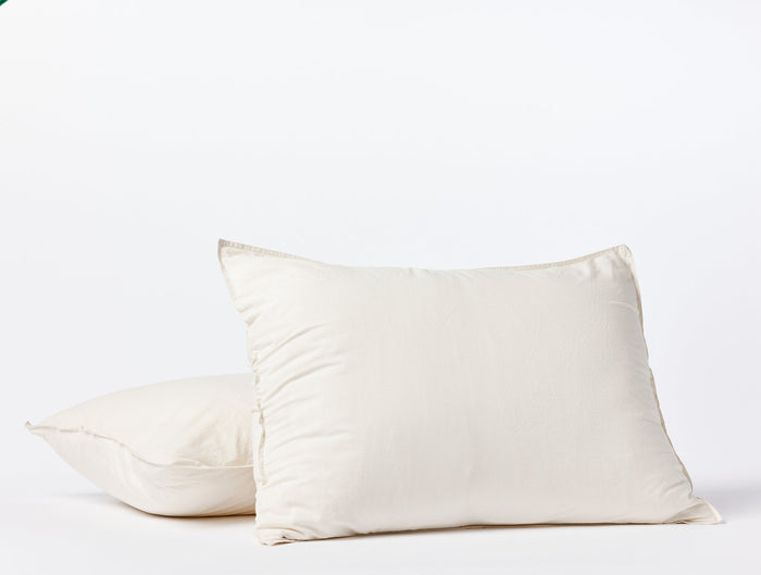 Coyuchi Organic Crinkled Percale™ Duvet Set