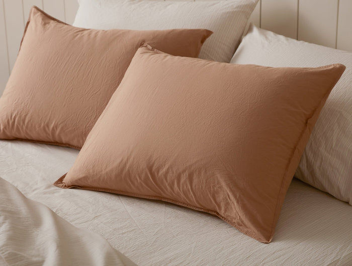Coyuchi Organic Crinkled Percale™ Sham
