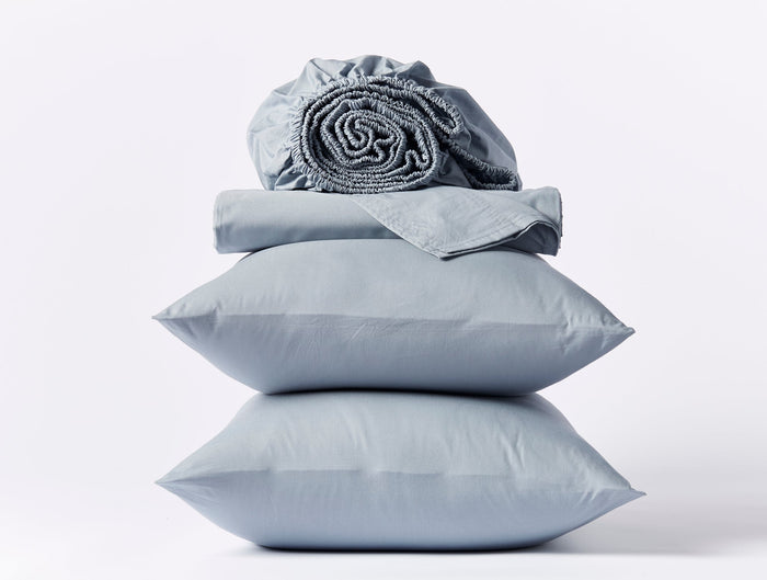 Coyuchi Organic Crinkled Percale™ Sheet Set