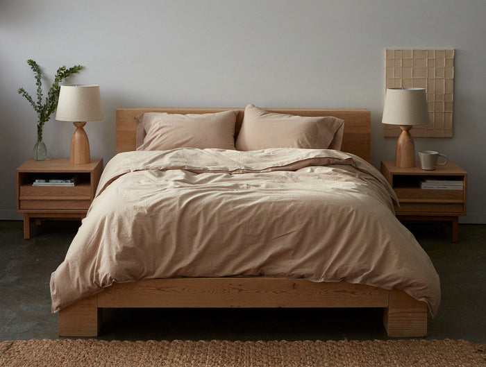 Coyuchi Organic Crinkled Percale™ Sheet Set