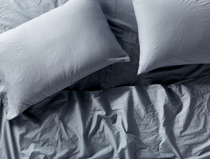 Coyuchi Organic Crinkled Percale™ Sheet Set