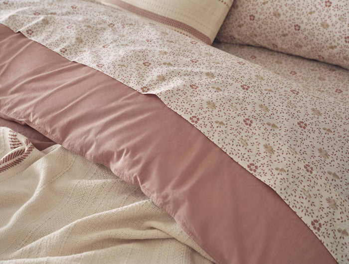 Coyuchi Organic Print Percale Sheet Set