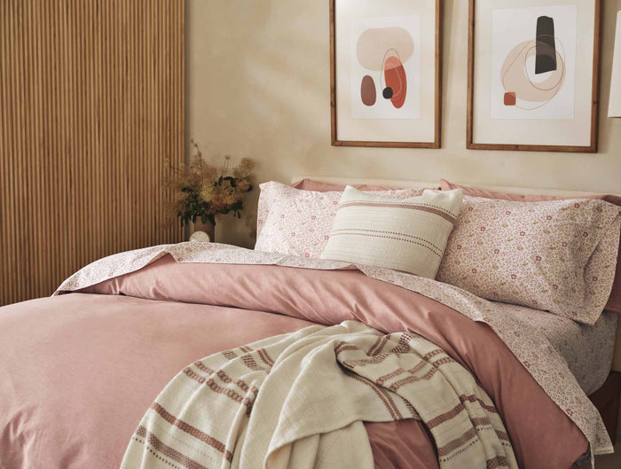 Coyuchi Organic Print Percale Sheet Set