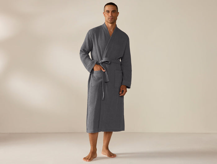 Coyuchi Unisex Organic Waffle Robe