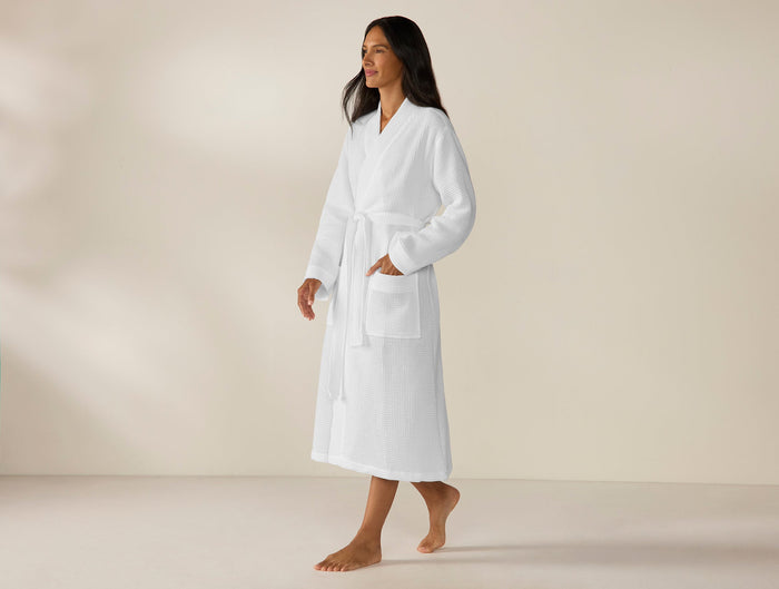 Coyuchi Unisex Organic Waffle Robe