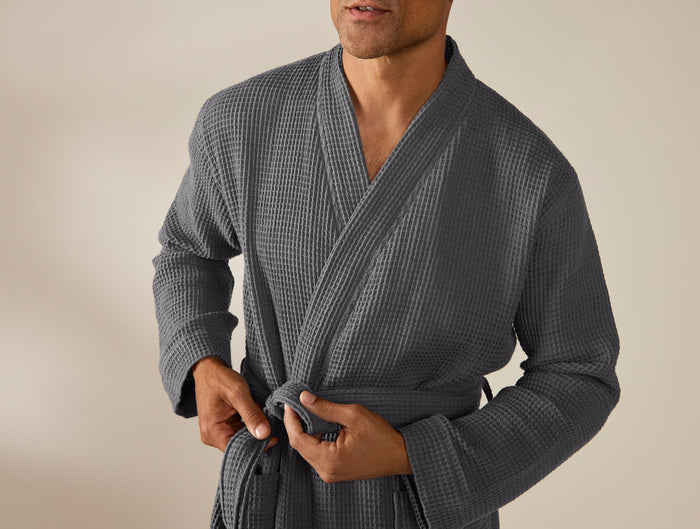 Coyuchi Unisex Organic Waffle Robe