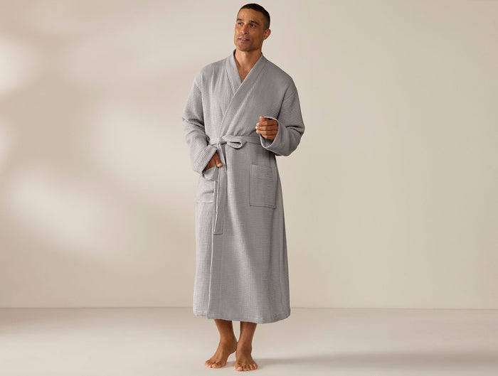 Coyuchi Unisex Organic Waffle Robe