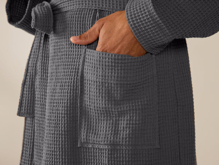 Coyuchi Unisex Organic Waffle Robe