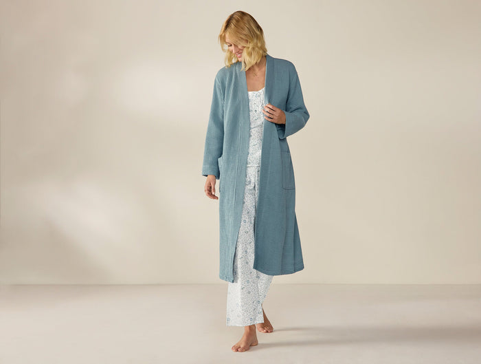 Coyuchi Unisex Organic Waffle Robe