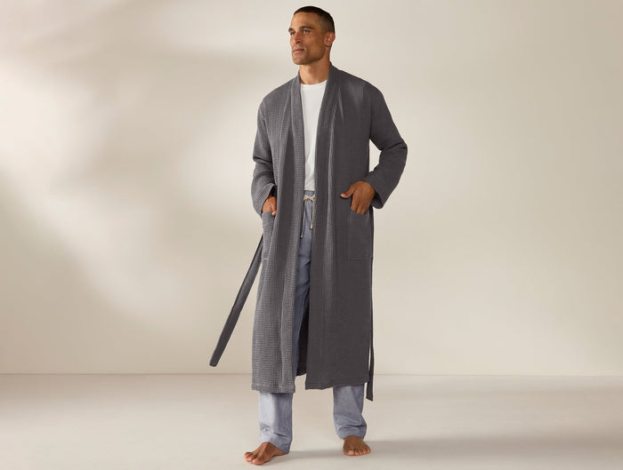 Coyuchi Unisex Organic Waffle Robe
