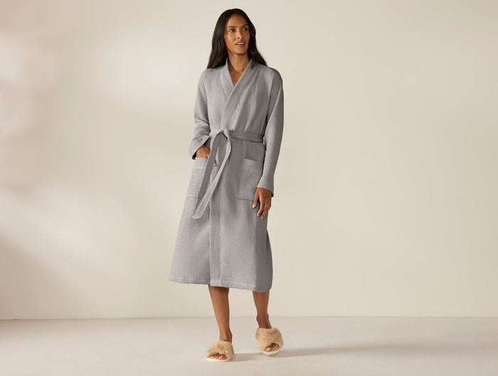 Coyuchi Unisex Organic Waffle Robe