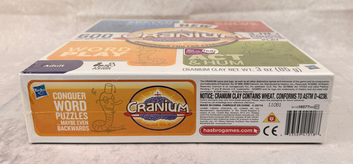 Cranium 3-in-1 Board Game, Hasbro 2009 - Brand New!