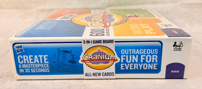 Cranium 3-in-1 Board Game, Hasbro 2009 - Brand New!