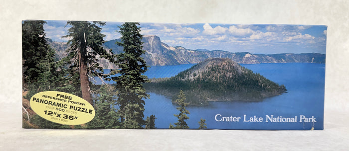 Crater Lake National Park 500+ Piece Panorama Puzzle - Brand New!