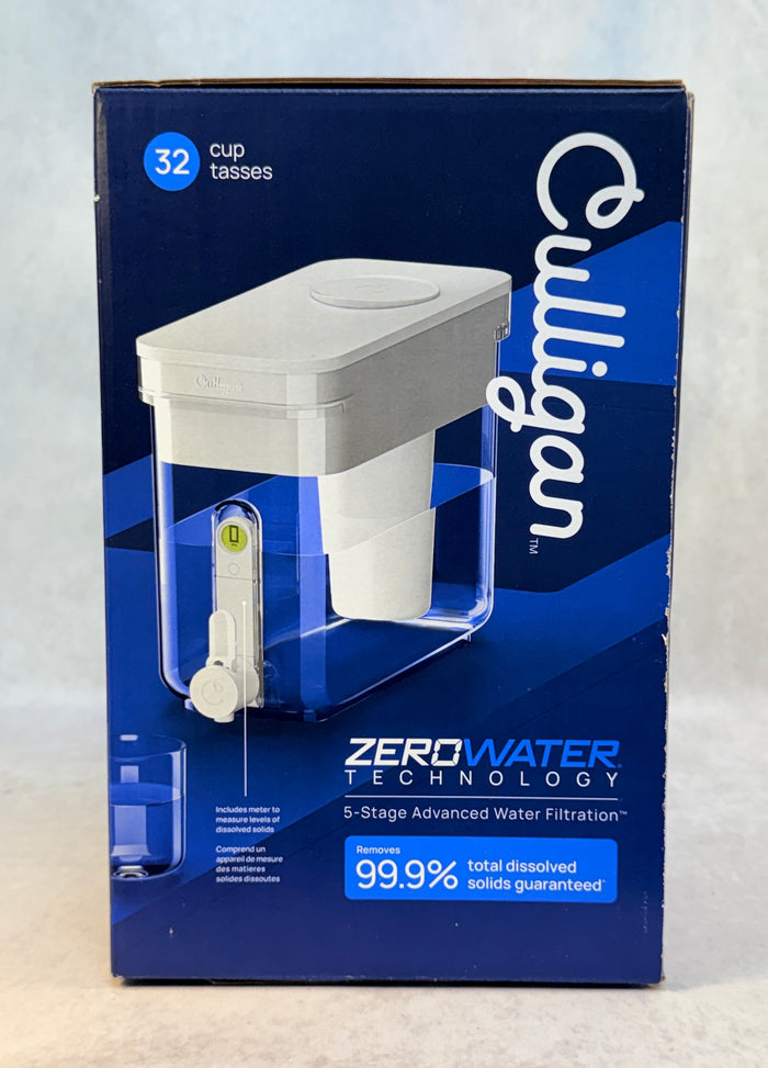 Culligan Zerowater 32 Cup Water Filtration Dispenser - Brand New!