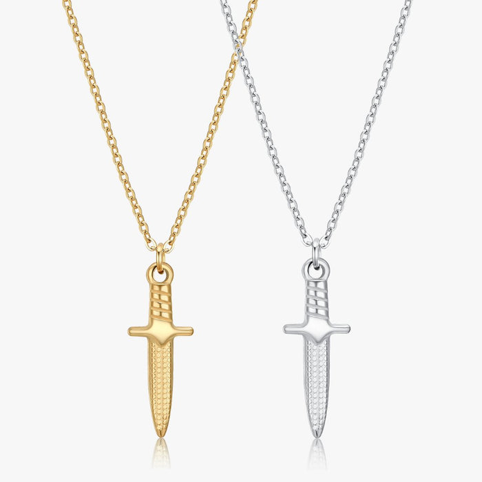 Dagger Pendant Necklace (Unisex) - Flaire & Co.