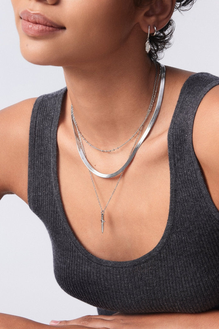 Dagger Pendant Necklace (Unisex) - Flaire & Co.