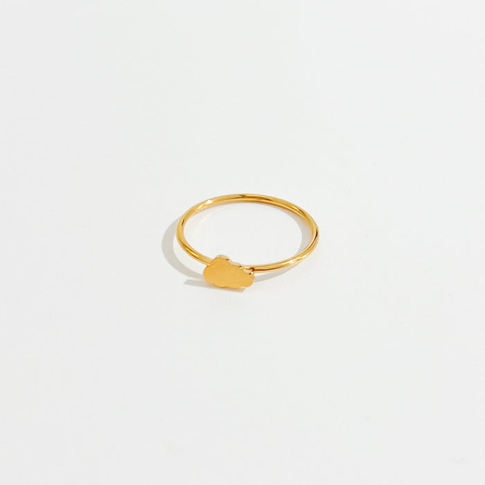 Dainty Cloud Ring in Gold - Flaire & Co.
