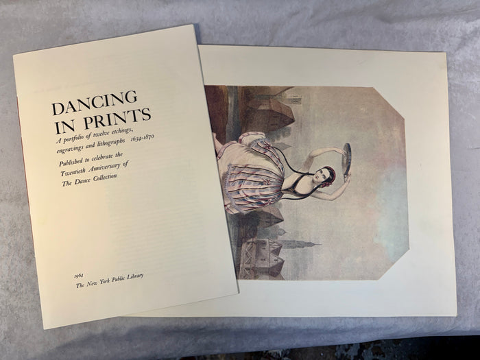 Dancing In Prints New York Public Library 10 Prints w/Catalogue (missing prints 5 & 12)