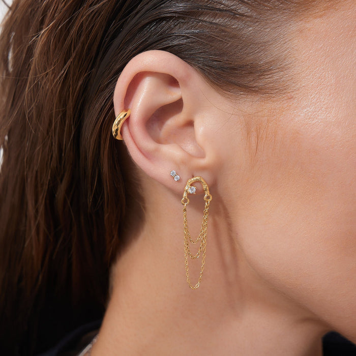 Dangly Chain Earrings (Greek Inspired Collection)
