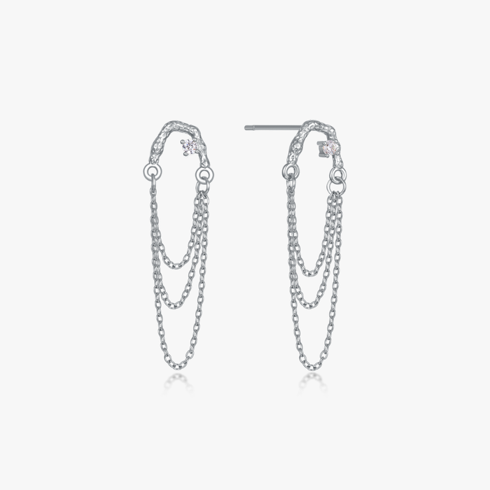 Dangly Chain Earrings (Greek Inspired Collection)
