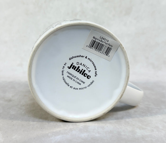Danica Jubilee Purr Party 14 oz. Mug - Brand New!