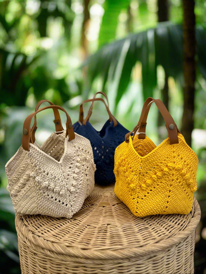 Daniela Crochet Mini Tote