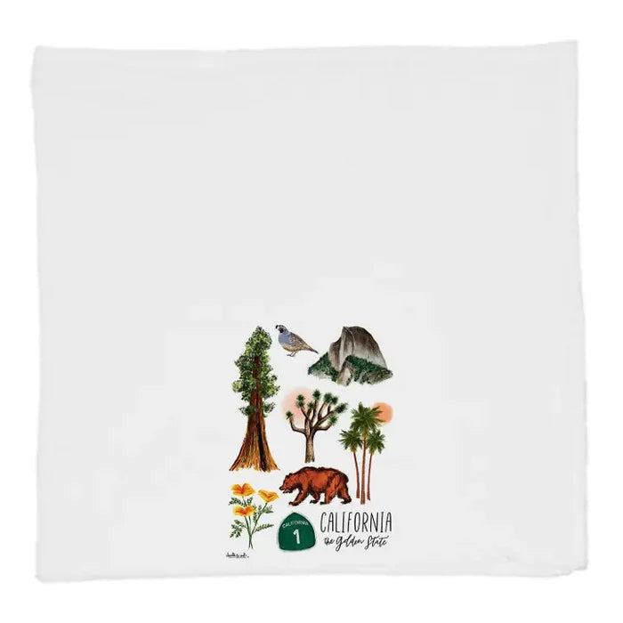 Doodles Tea Towel