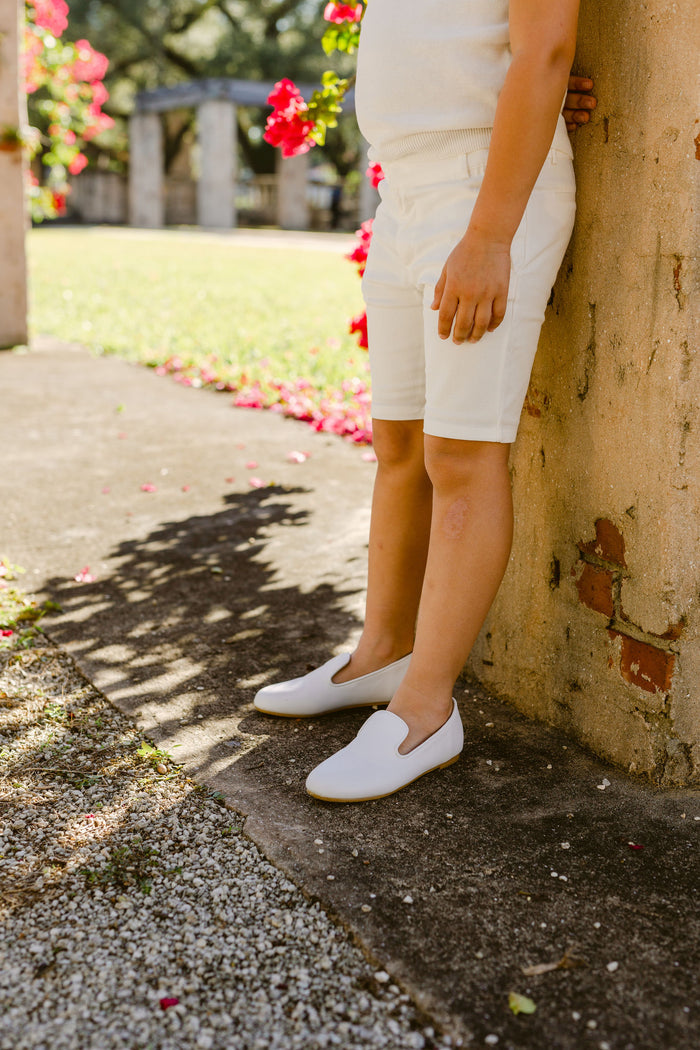 Dress Shorts - White