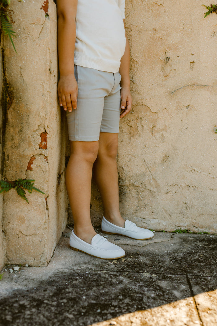 Dress Shorts - White