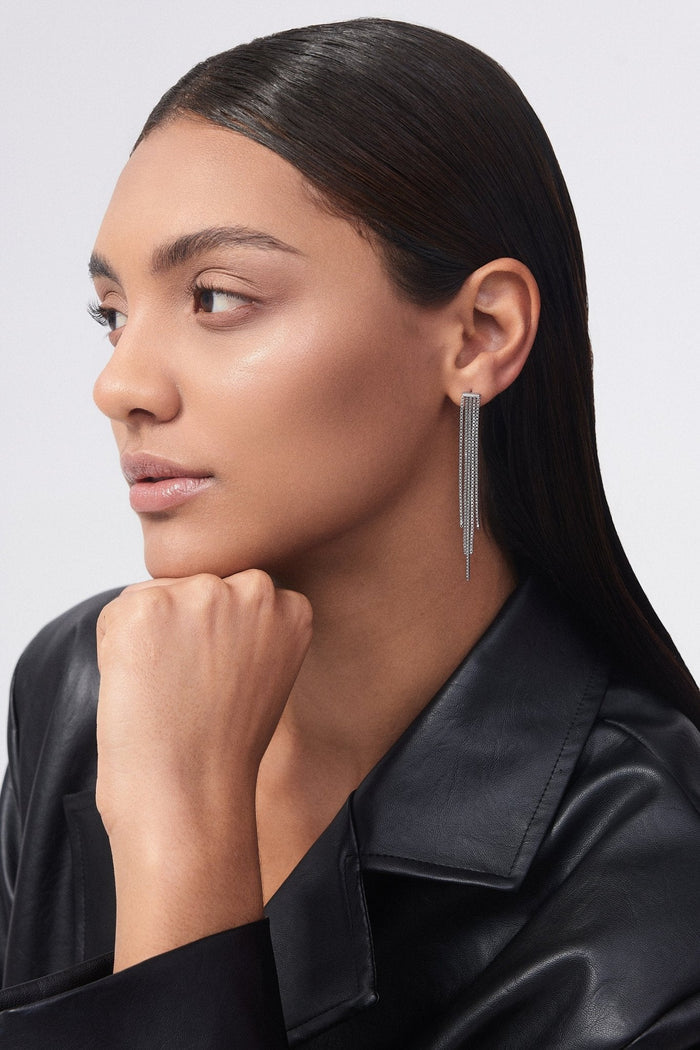 Drop Chain Earrings - Flaire & Co.