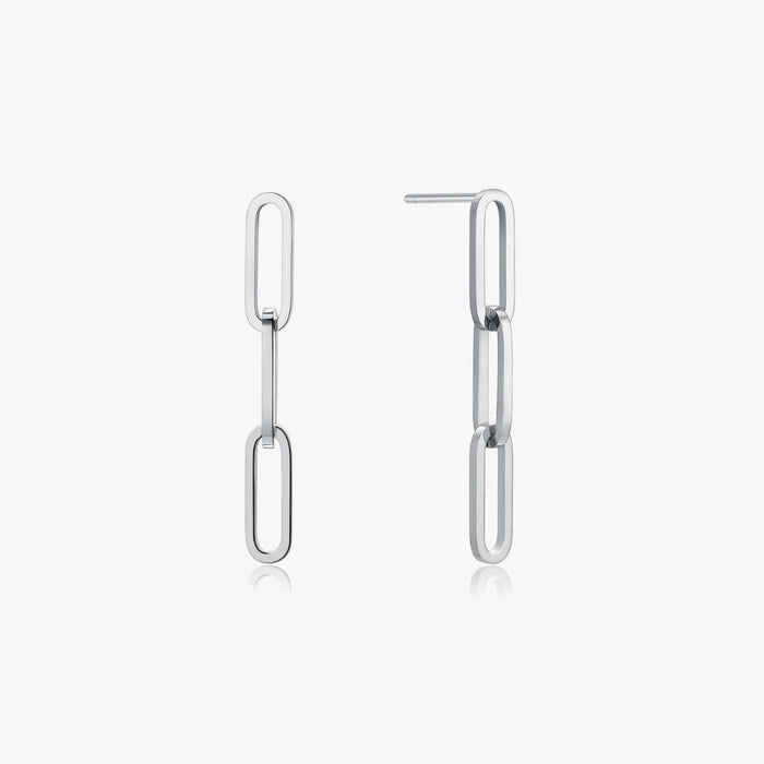 Drop The Link Earrings - Flaire & Co.