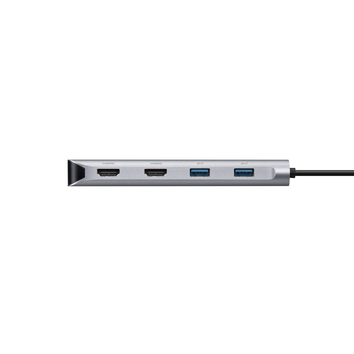 Dual Video Mobile Dock with 140W EPR Pass-Thru & SD Reader