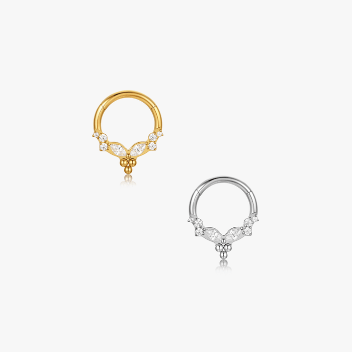 Ella Titanium Hoop (Single) - Flaire & Co.