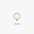 Ella Titanium Hoop (Single) - Flaire & Co.