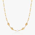 Esme Beaded Pearl Necklace - Flaire & Co.