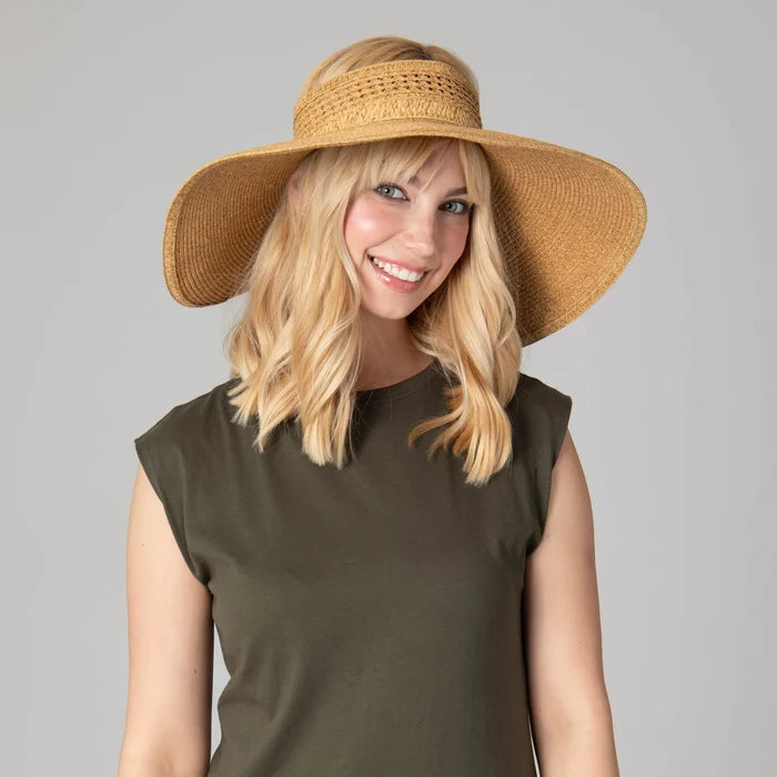 Everyday  Wide Brim Roll Up Visor