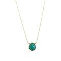 Faceted Drop Necklace