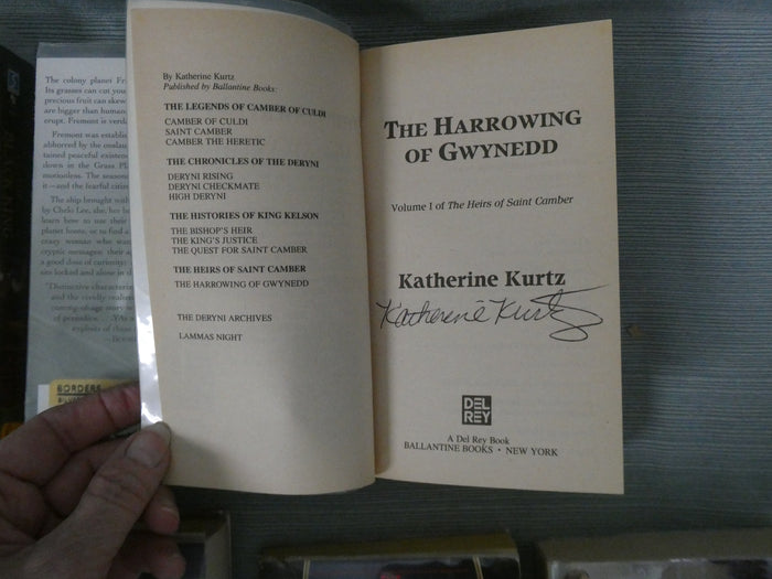 Fantasy Fiction by Female Authors - Lot of 7 Autographed Trade Paperbacks