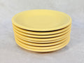 Fiesta Pale Yellow 7" Side Plates - Lot of 8