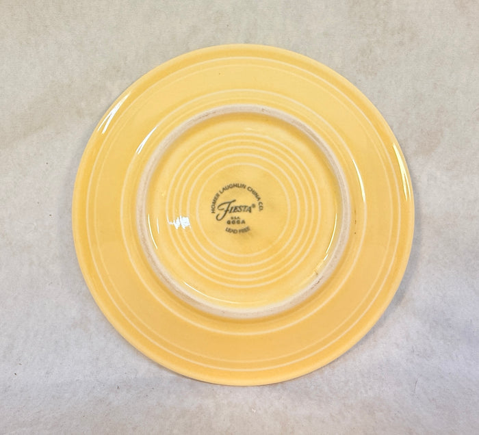 Fiesta Pale Yellow 7" Side Plates - Lot of 8