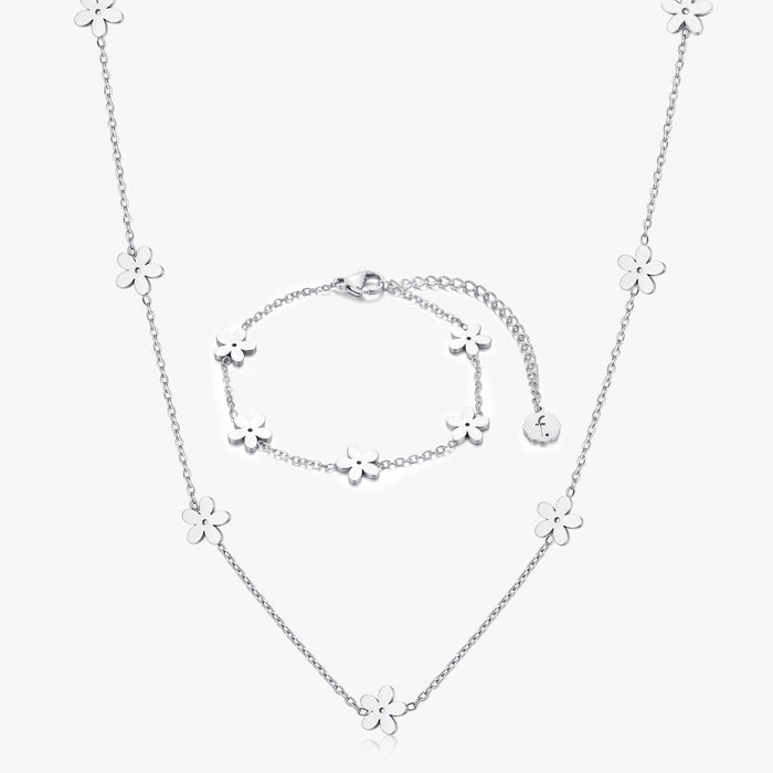 Flower Power Bundle Silver - Flaire & Co.