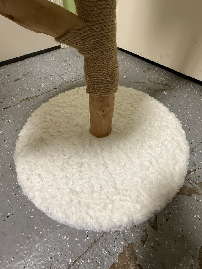 Flower Tree Cat Tower with Scratching Post